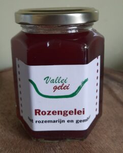Potje Rozengelei met rozemarijn en gember